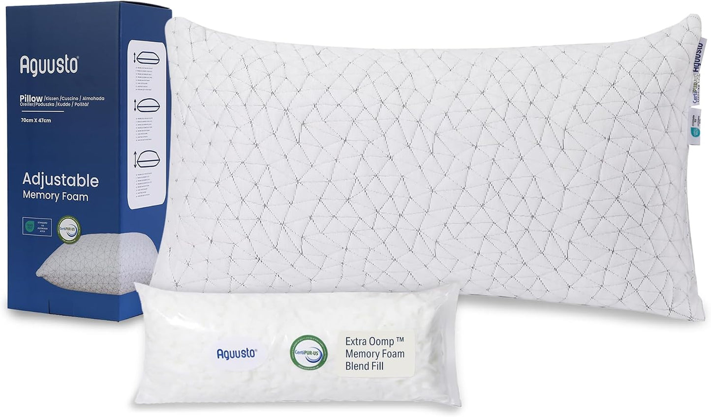 Almohada de Gel Viscoelástica Premium 90cm - Augusto Matrimonial