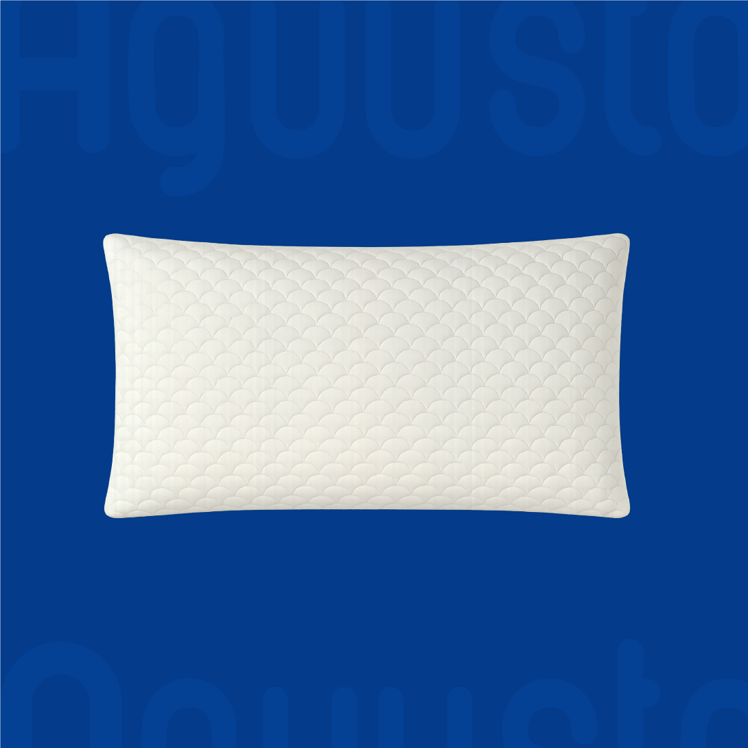 Almohada Aguusto 90cm x 47 cm Para Camas Grandes e Individuales